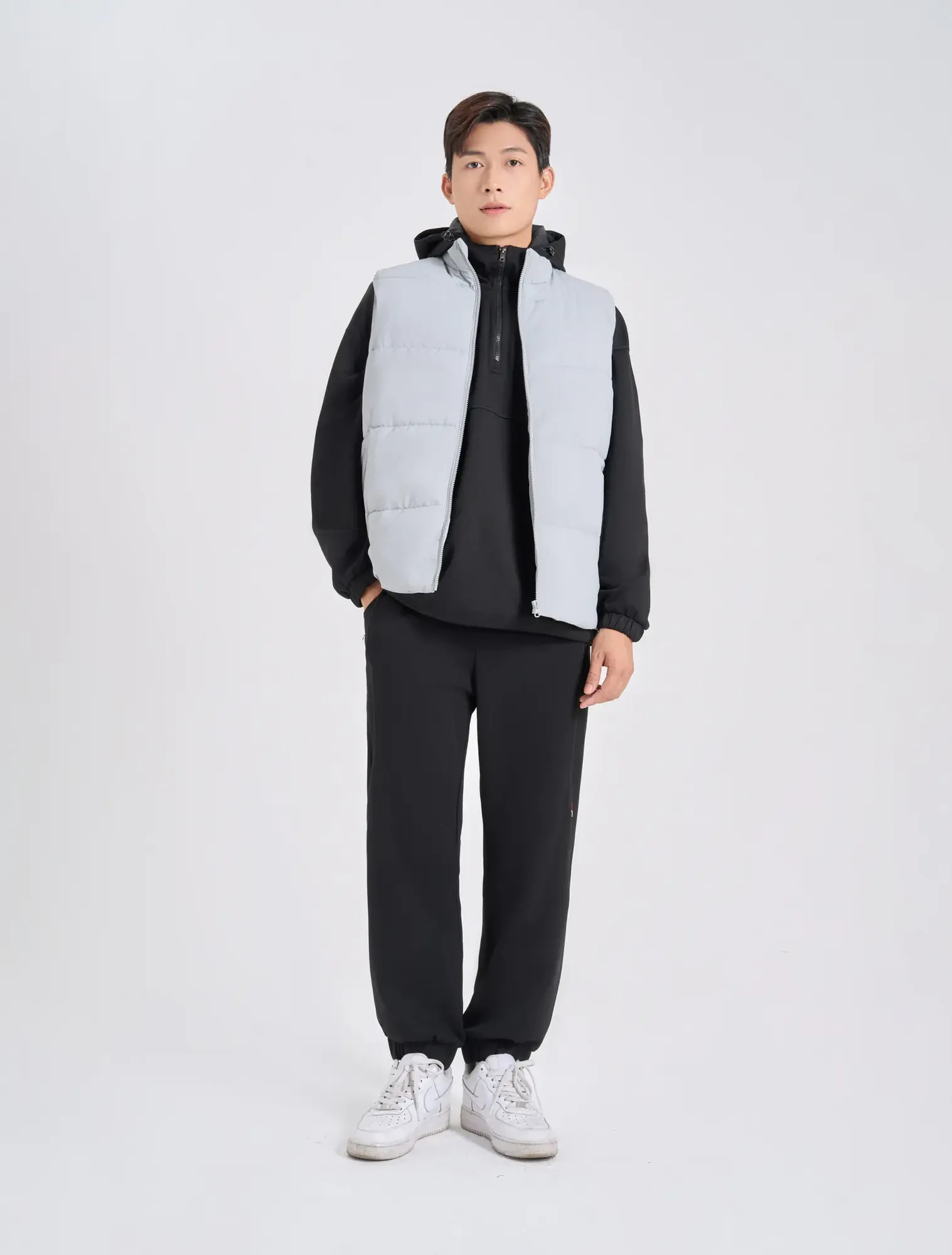 Áo Khoác Gilet Phao Nhồi Bông