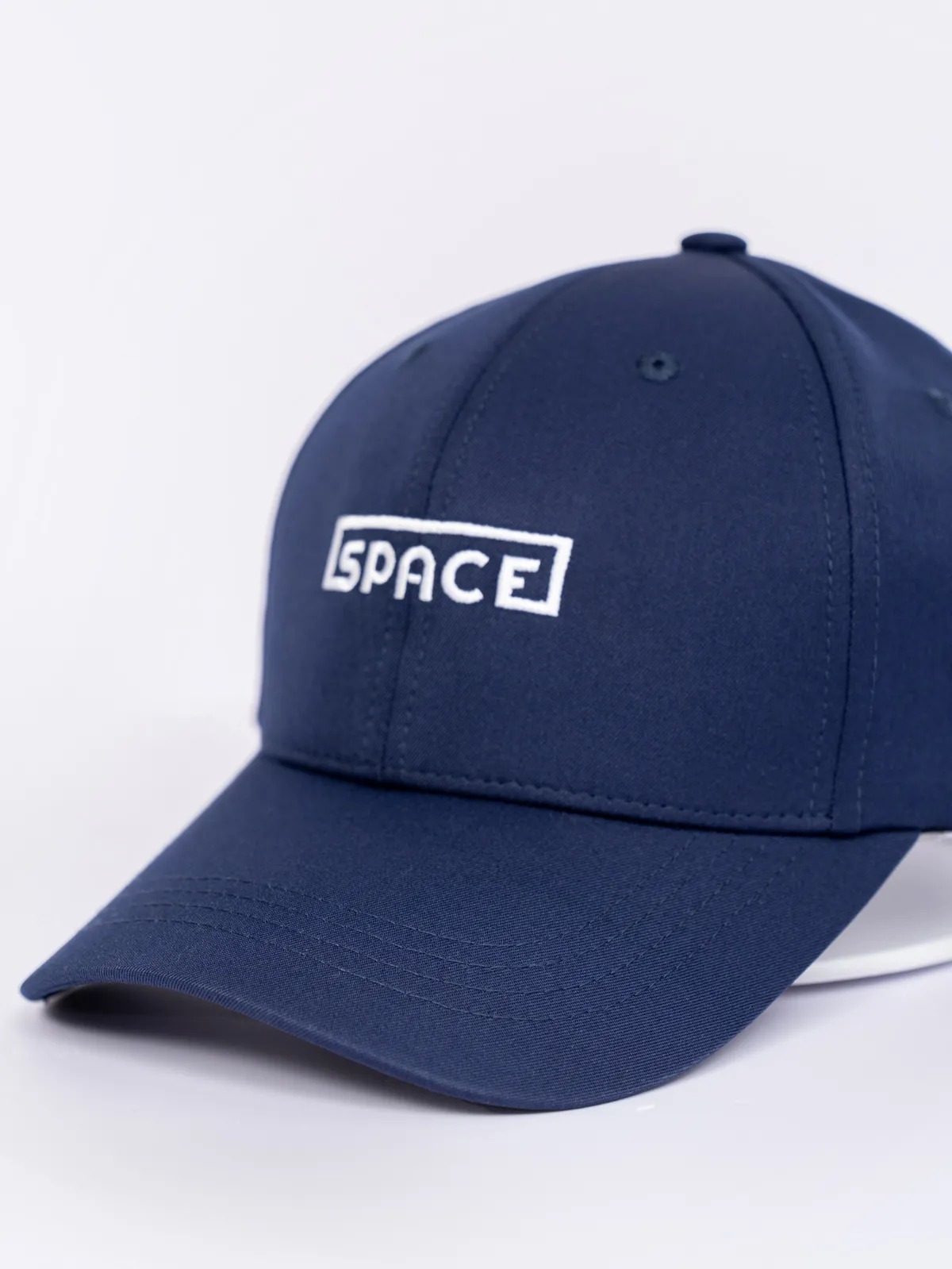 Mũ Lưỡi Trai Thêu Space Màu Navy