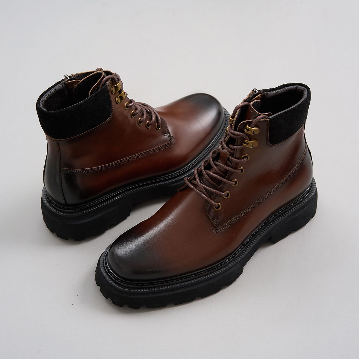 Giày Combat Boot đế Chunky GNLAKX888-1-N - Ảnh 4